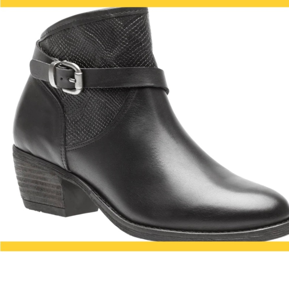 Umberto Raffini Alexa Black Ankle Boots